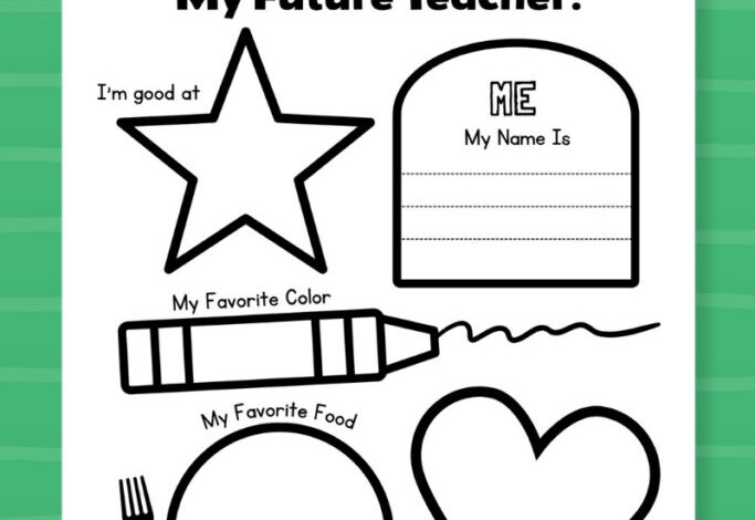 “Letter to My Future Teacher” Free Template Bundle