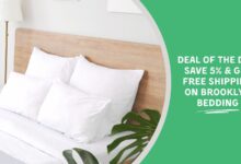 Deal of the Day: Save 5% & Get Free Shipping on Brooklyn Bedding