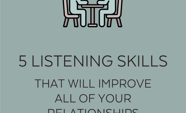 5 Listening Skills That Will Improve All of Your Relationships 5 Listening Skills That Will Improve All of Your Relationships