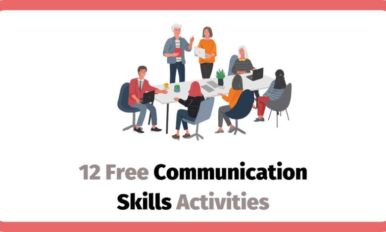 12 Free Communication Skills Activities for Trainers 12 Free Communication Skills Activities for Trainers