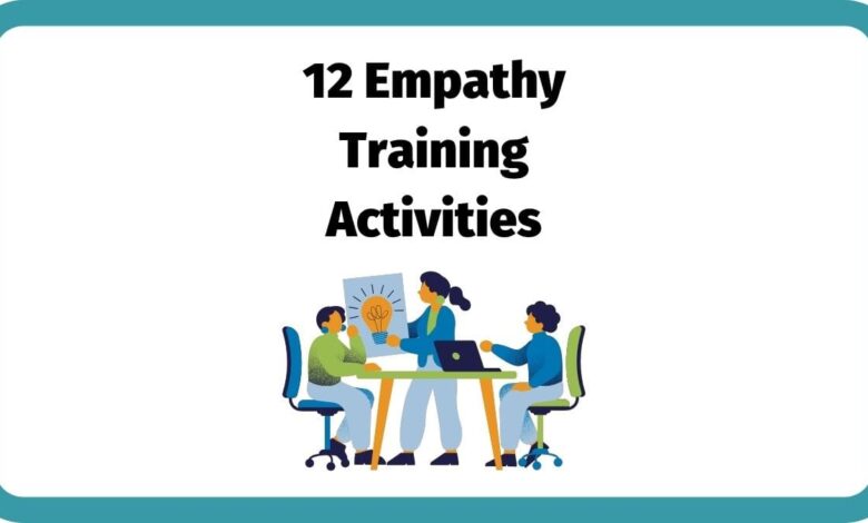 12 Empathy Training Activities for Workplace Trainers 12 Empathy Training Activities for Workplace Trainers