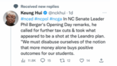 No One Has Hurt Public Schools In NC More Than Phil Berger