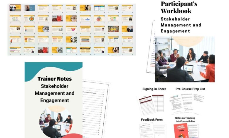 Stakeholder Management Training Materials to Download Stakeholder Management Training Materials to Download